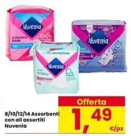 Eurospar Assorbenti Nuvenia offerta