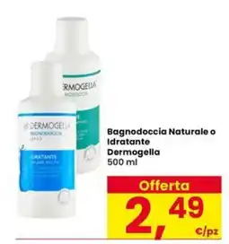 Eurospar Bagnodoccia Naturale o Idratante Dermogella offerta