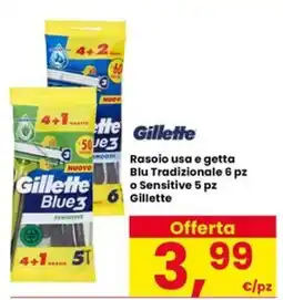 Eurospar Rasoio usa e getta Gillette offerta