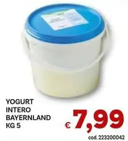 Vivo Supermercati Yogurt intero Bayernland offerta
