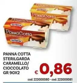 Vivo Supermercati Panna Cotta Sterilgarda Caramello/Cioccolato offerta