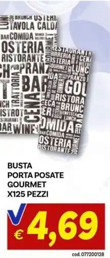 Vivo Supermercati Busta porta posate gourmet offerta