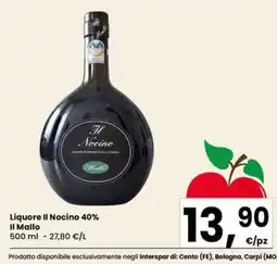 Eurospar Liquore Il Nocino Il Mallo offerta