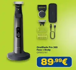 Euronics Philips OneBlade Pro 360 Face + Body offerta
