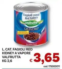 Vivo Supermercati Fagioli rossi Red Kidney valfrutta offerta