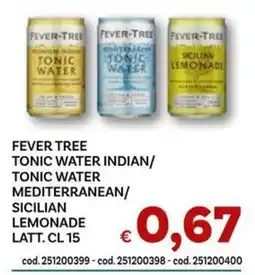 Vivo Supermercati Fever Tree tonic water / Fever Tree tonic water / Fever Tree lemonade offerta