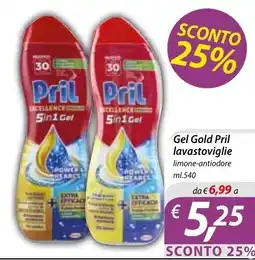 DiMeglio Gel Gold Pril lavastoviglie offerta