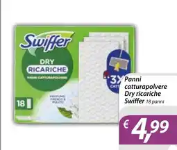 DiMeglio Panni catturapolvere Dry ricariche Swiffer offerta