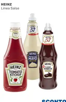 ARCA C+C cash and carry HEINZ Linea Salse offerta