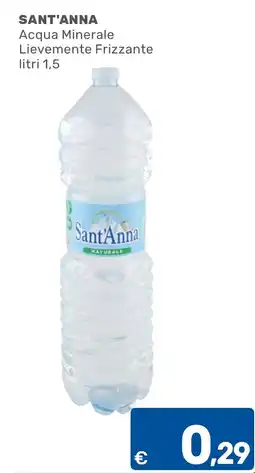 ARCA C+C cash and carry Sant'Anna Acqua Minerale Lievemente Frizzante offerta
