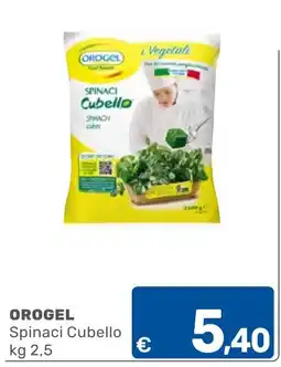 ARCA C+C cash and carry Orogel Spinaci Cubello offerta