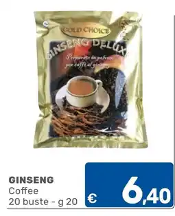 ARCA C+C cash and carry Ginseng Coffee offerta