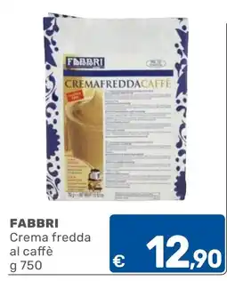 ARCA C+C cash and carry Fabbri Crema fredda al caffè offerta