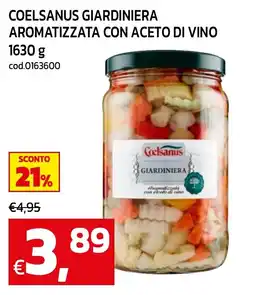 C+C maxigross Coelsanus giardiniera offerta