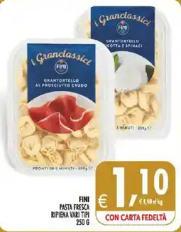 Deco Iperstore i Granclassici FINI Grantortello al Prosciutto Crudo offerta