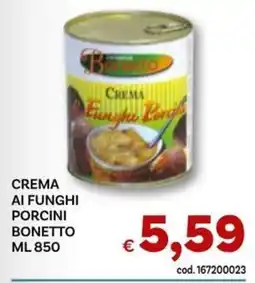 Vivo Supermercati Crema ai funghi porcini Bonetto offerta