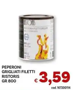 Vivo Supermercati Peperoni grigliati filetti ristoris offerta