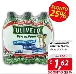 DiMeglio Acqua minerale naturale Uliveto offerta