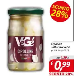 DiMeglio Cipolline sottaceto VéGé offerta