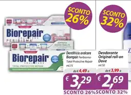 DiMeglio Dentifricio oralcare Biorepair Peribioma-Total Protective Repair offerta