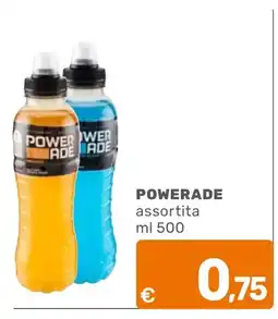 C+C Cash and Carry Powerade assortita offerta