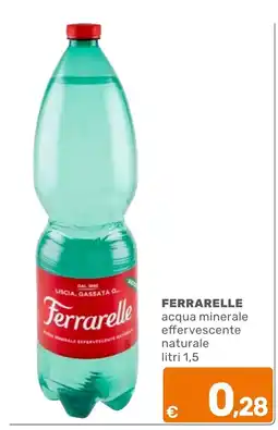 C+C Cash and Carry Ferrarelle acqua minerale effervescente naturale offerta