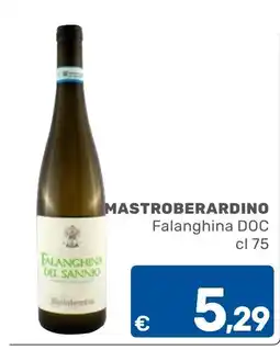 ARCA C+C cash and carry Mastroberardino Falanghina DOC offerta