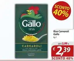 DiMeglio Riso Carnaroli Gallo offerta