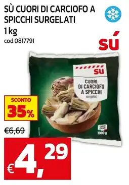 C+C maxigross Cuori di carciofo a spicchi surgelati Sú offerta