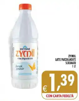 Deco Iperstore Zymil latte parzialmente scremato offerta