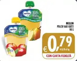 Deco Iperstore Mellin pouch vari gusti offerta