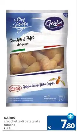 C+C Cash and Carry Garbo crocchette di patate alla romana offerta