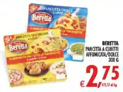Deco Iperstore Beretta pancetta a cubetti affumicata/dolce offerta