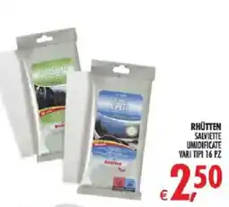 Deco Iperstore Salviette umidificate Rhütten offerta