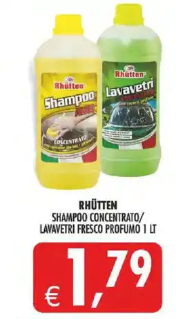 Deco Iperstore Rhütten Shampoo concentrato/ lavavetri fresco profumo offerta