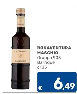 C+C Cash and Carry Bonaventura Maschio Grappa 903 Barrique offerta