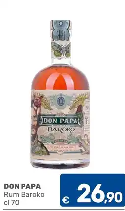 C+C Cash and Carry Don Papa Rum Baroko offerta