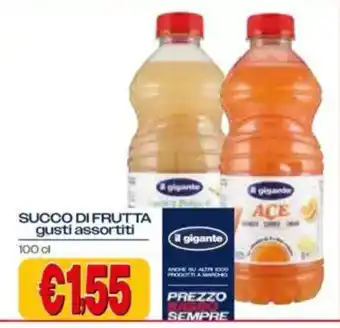 Succo di frutta il gigante