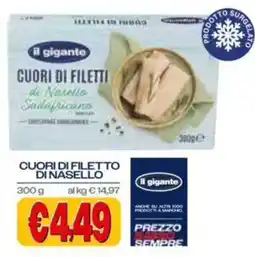 Il Gigante Cuori di filetto di nasello il gigante offerta