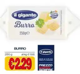 Il Gigante Burro il gigante offerta