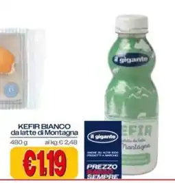 Il Gigante Kefir bianco il gigante offerta