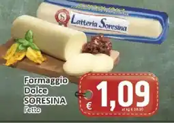 Paghi Poco Formaggio Dolce SORESINA offerta