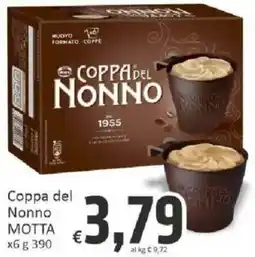 Paghi Poco Coppa del Nonno Motta offerta
