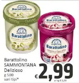 Paghi Poco Barattolino Sammontana Delizioso offerta