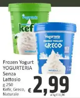Paghi Poco Frozen Yogurt Yogurteria Senza Lattosio offerta