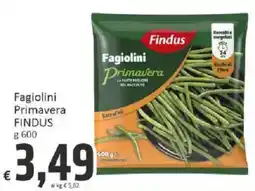 Paghi Poco Fagiolini Primavera Findus offerta