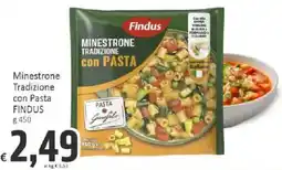 Paghi Poco Minestrone Tradizione con Pasta Findus offerta