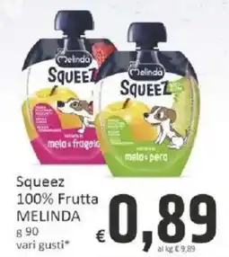 Paghi Poco Squeeze Frutta Melinda offerta