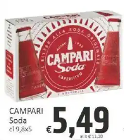 Paghi Poco Campari Soda offerta