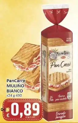 Paghi Poco PanCarre Mulino Bianco offerta